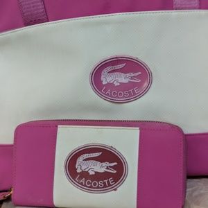 Lacoste Purse and Wallet